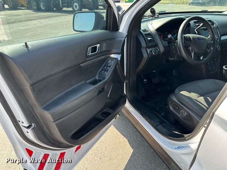 image for item NF9128 2018 Ford Explorer Police Interceptor  SUV