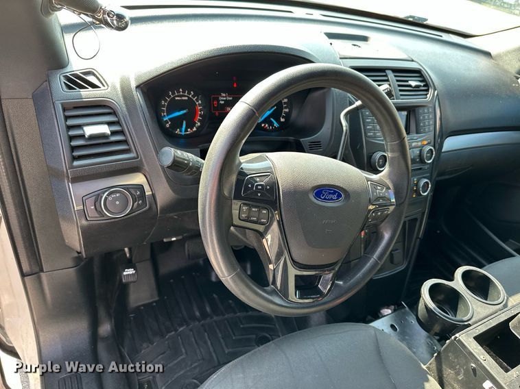 image for item NF9128 2018 Ford Explorer Police Interceptor  SUV
