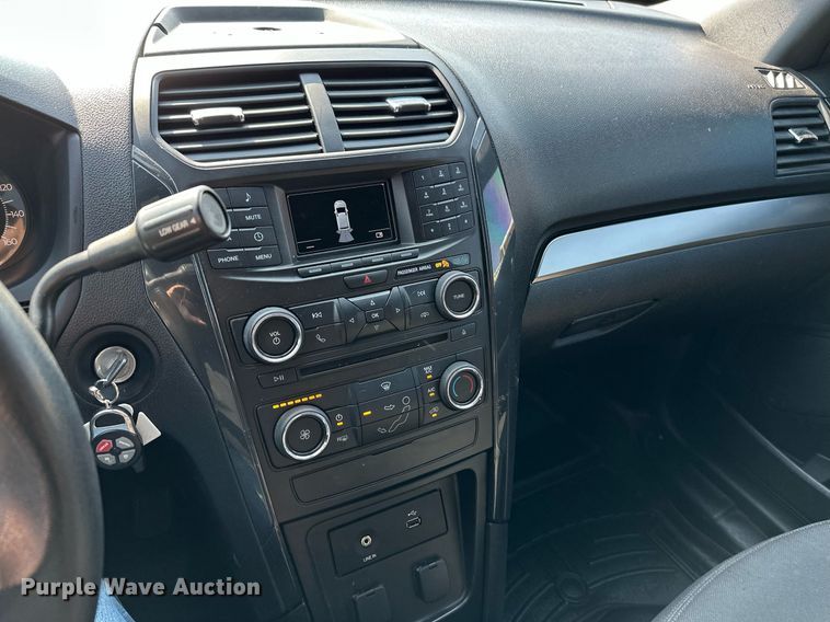 image for item NF9128 2018 Ford Explorer Police Interceptor  SUV