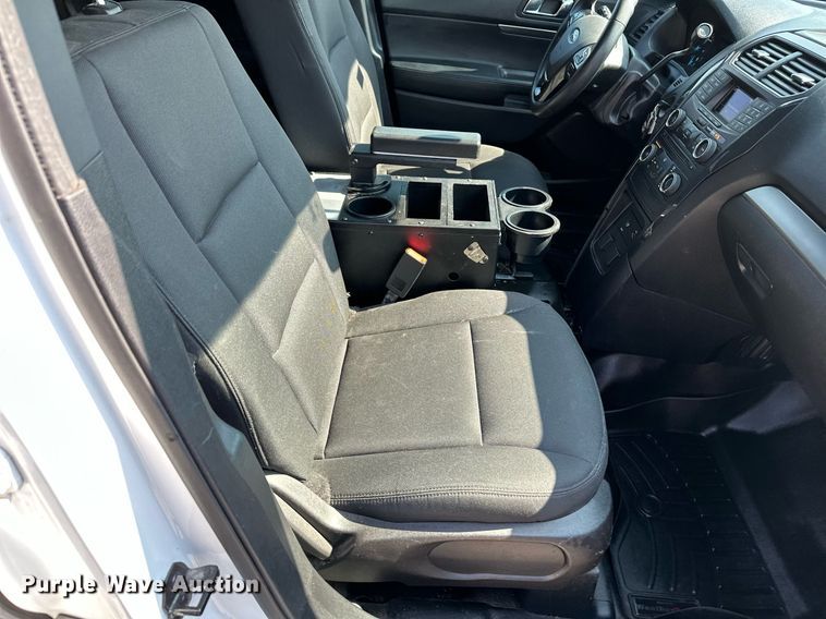 image for item NF9128 2018 Ford Explorer Police Interceptor  SUV