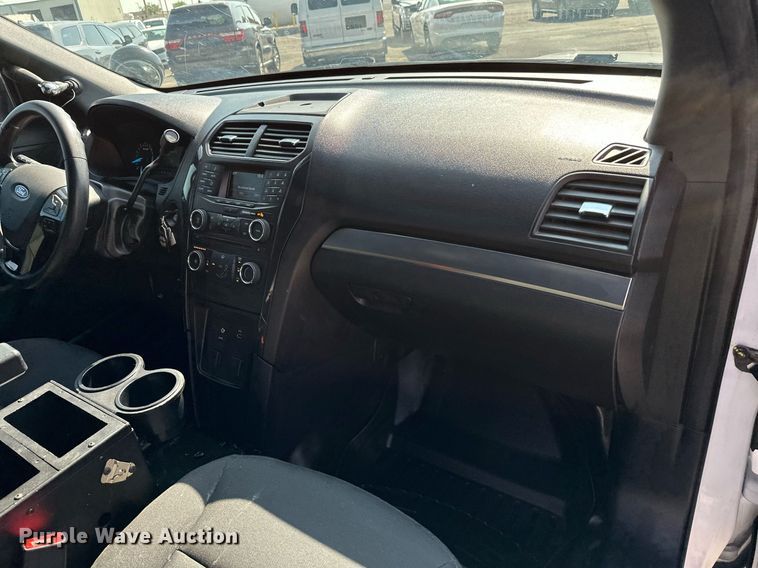 image for item NF9128 2018 Ford Explorer Police Interceptor  SUV
