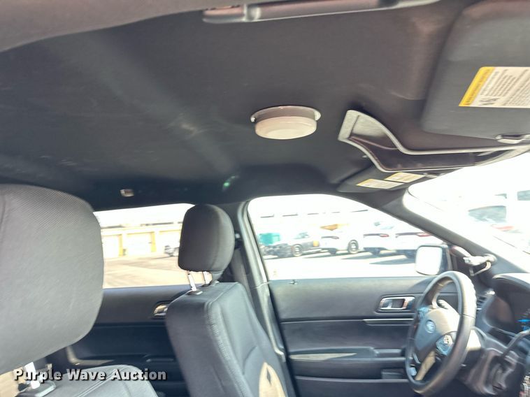 image for item NF9128 2018 Ford Explorer Police Interceptor  SUV