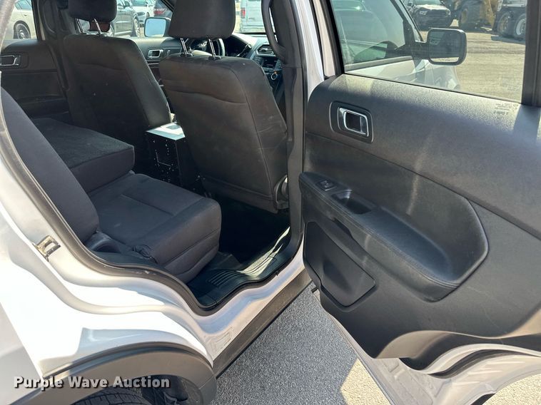 image for item NF9128 2018 Ford Explorer Police Interceptor  SUV
