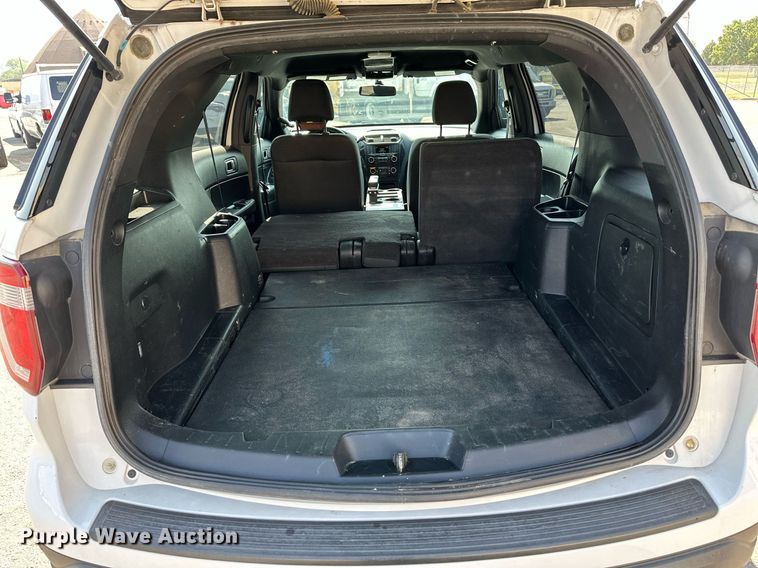 image for item NF9128 2018 Ford Explorer Police Interceptor  SUV