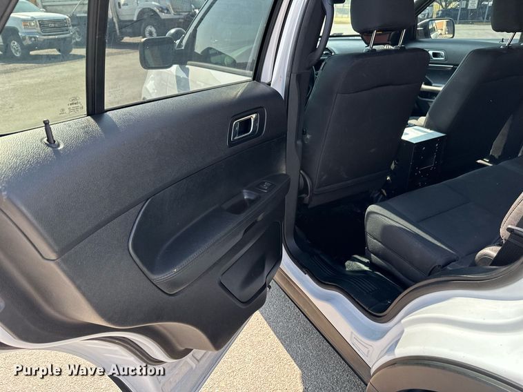 image for item NF9128 2018 Ford Explorer Police Interceptor  SUV