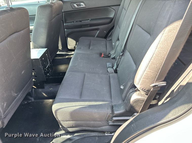 image for item NF9128 2018 Ford Explorer Police Interceptor  SUV