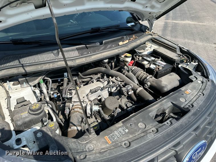 image for item NF9128 2018 Ford Explorer Police Interceptor  SUV