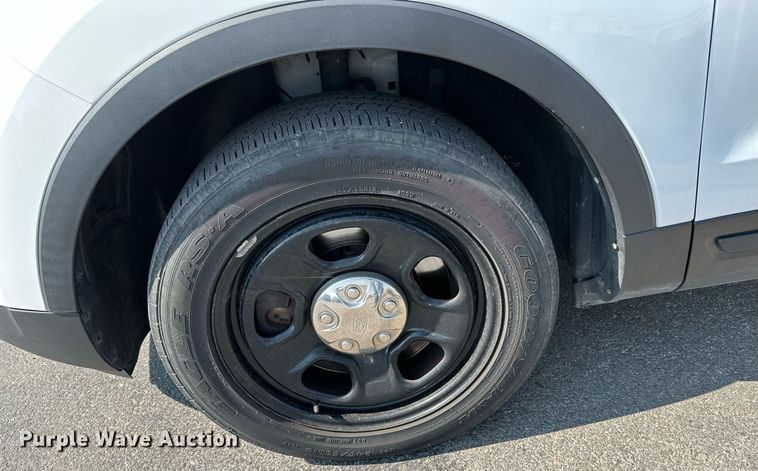 image for item NF9128 2018 Ford Explorer Police Interceptor  SUV