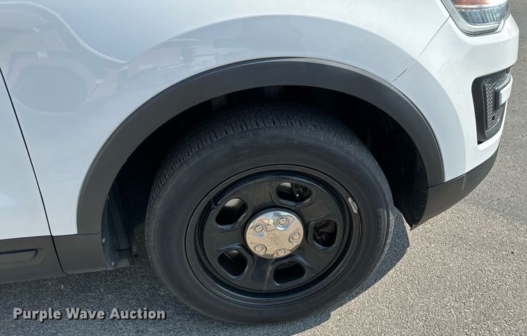 image for item NF9128 2018 Ford Explorer Police Interceptor  SUV