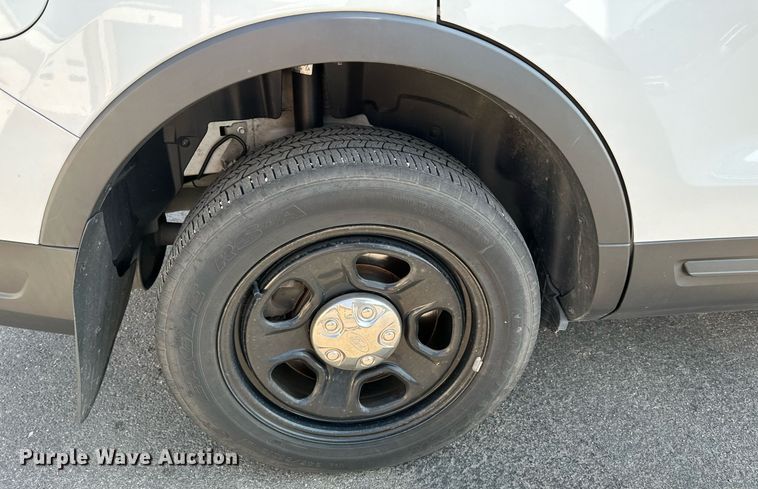 image for item NF9128 2018 Ford Explorer Police Interceptor  SUV