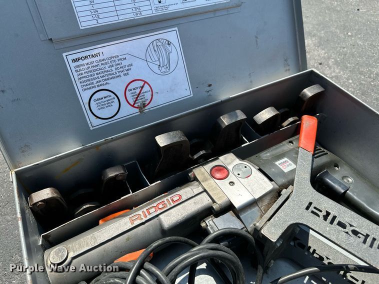 image for item NF9129 Ridgid CT400 Pro Press  crimper