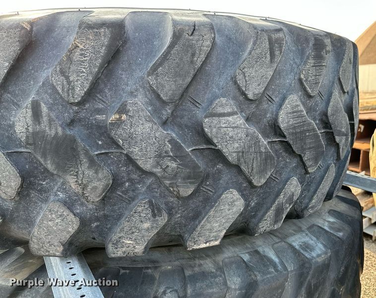 image for item NF9188 (4) Bridgestone V-Steel Ultra Traction 20.5R25 tires