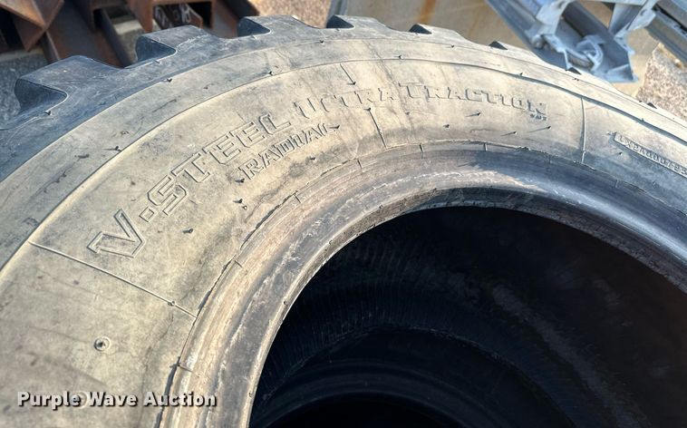 image for item NF9188 (4) Bridgestone V-Steel Ultra Traction 20.5R25 tires