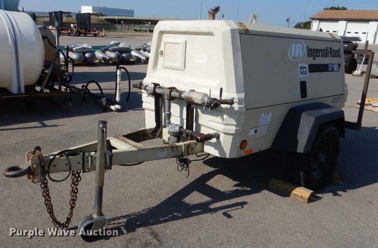 image for item NU9214 2006 Ingersoll Rand XP 185 air compressor