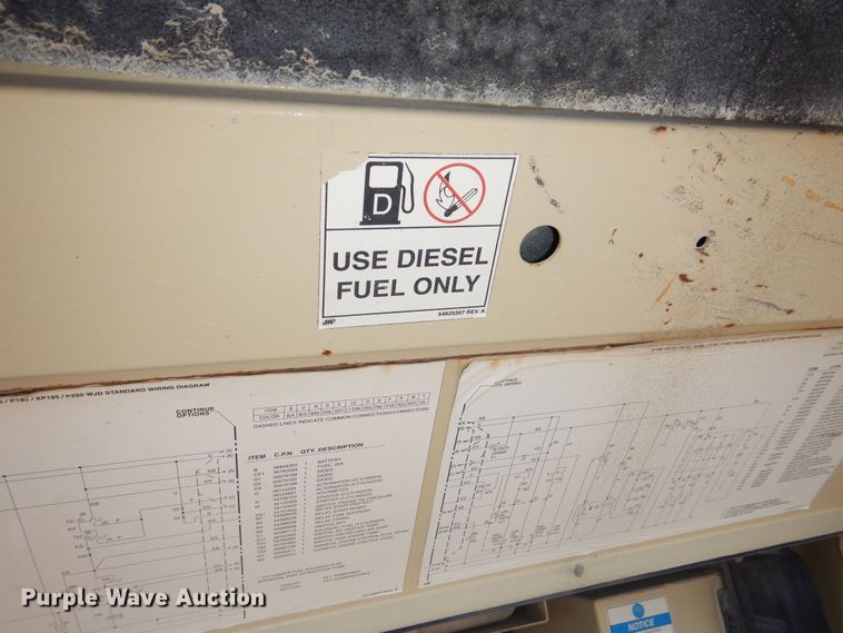 image for item NU9214 2006 Ingersoll Rand XP 185 air compressor