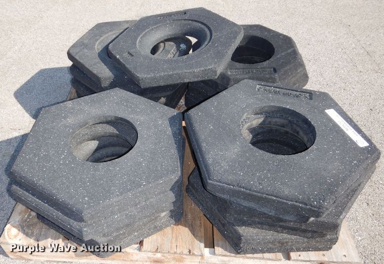 image for item NU9218 Approximately 22 traffic cone weights