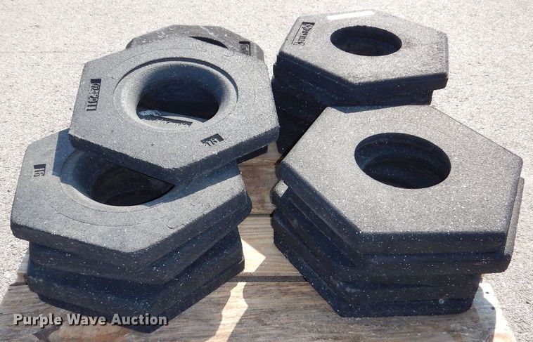 image for item NU9218 Approximately 22 traffic cone weights