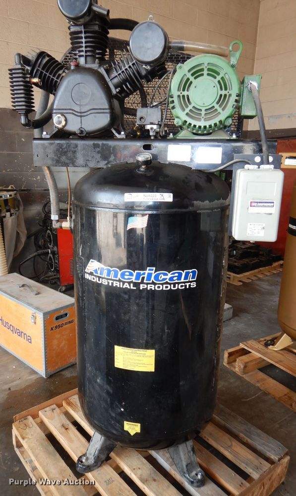 image for item NU9223 American Industrial TE7580VM air compressor