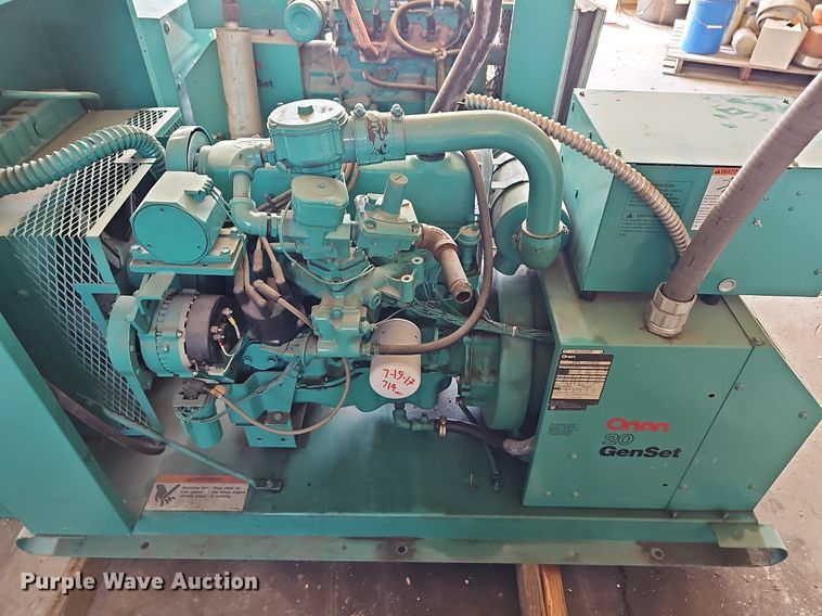 image for item NU9225 Onan 20 generator