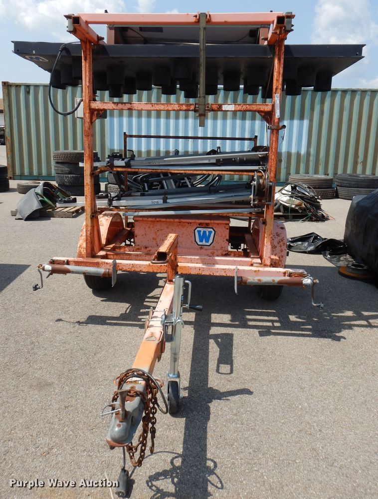 image for item NU9229 Wasco arrow board trailer