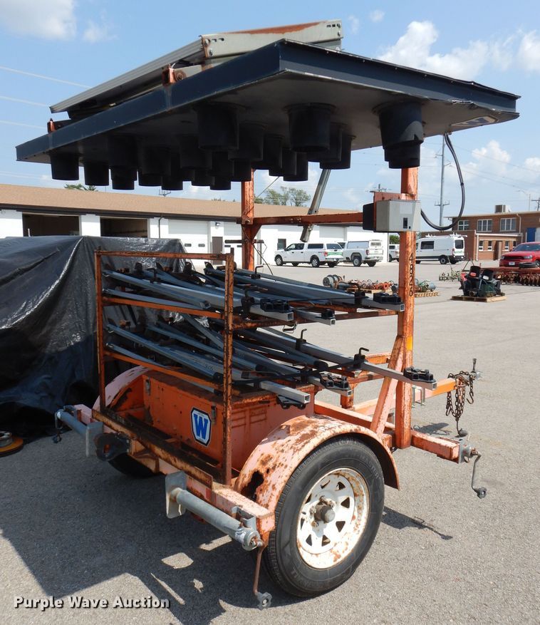 image for item NU9229 Wasco arrow board trailer