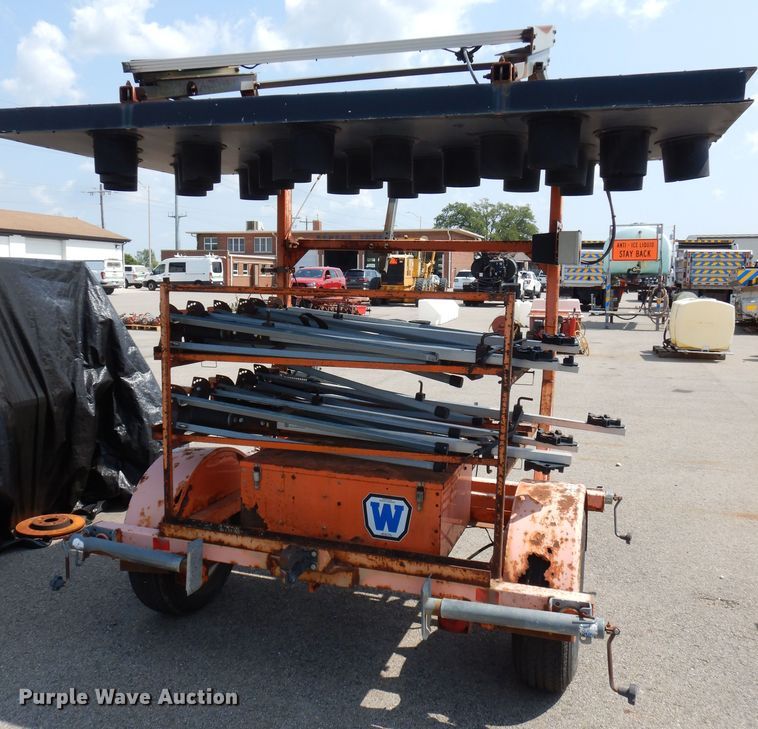 image for item NU9229 Wasco arrow board trailer