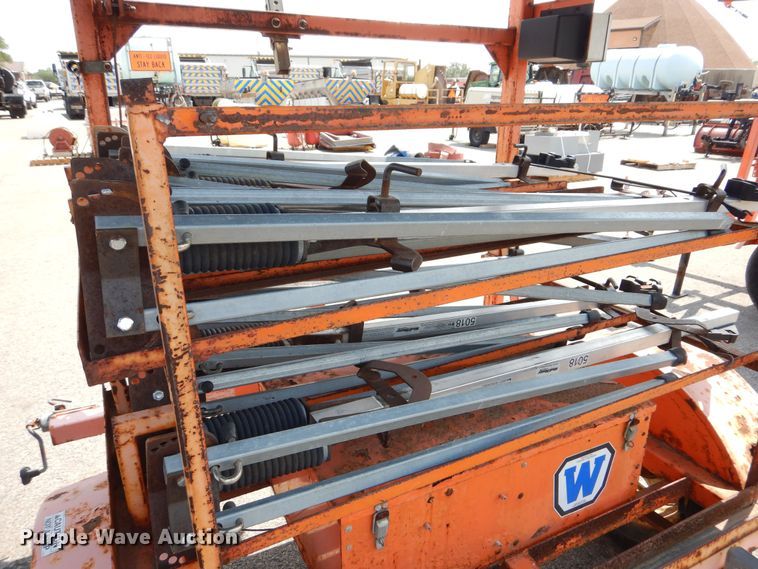 image for item NU9229 Wasco arrow board trailer