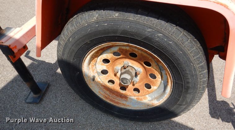 image for item NU9230 2014 K&K Systems arrow board trailer