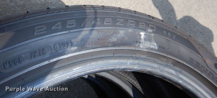 image for item NU9245 Approximately 35 tires