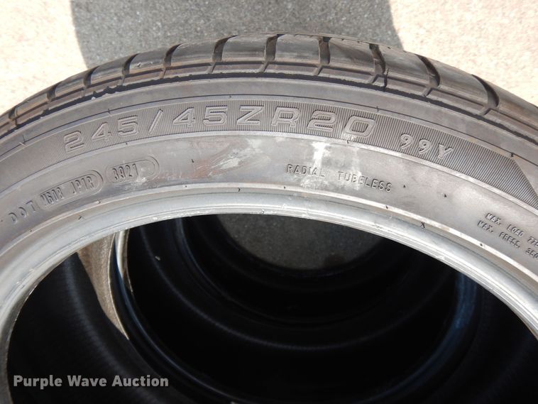 image for item NU9245 Approximately 35 tires