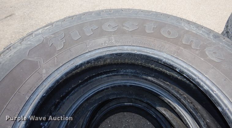 image for item NU9245 Approximately 35 tires