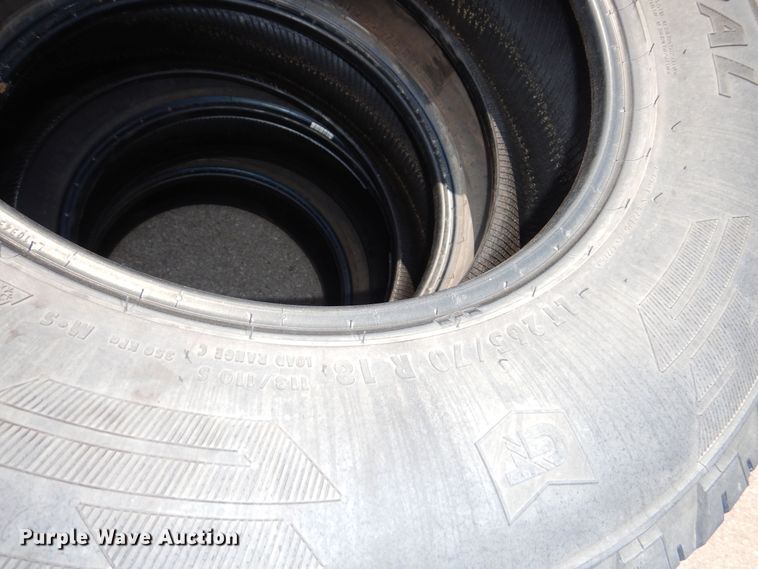 image for item NU9245 Approximately 35 tires