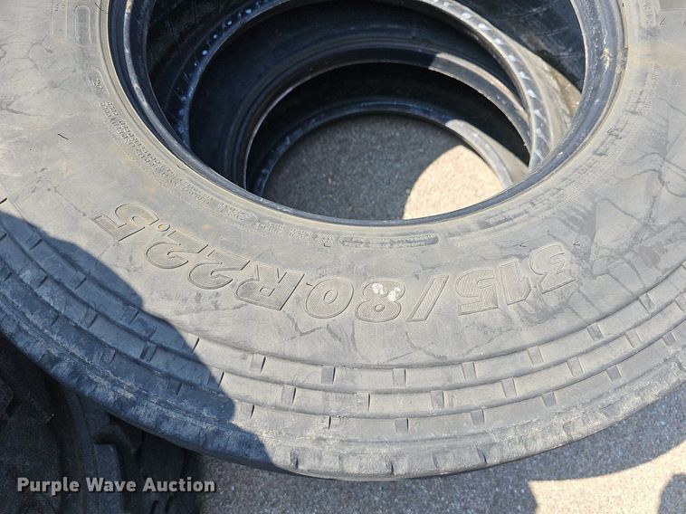 image for item NU9246 Approximately 30 tires