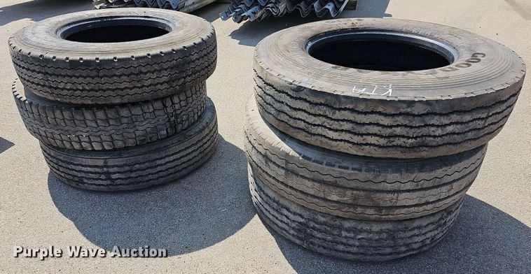 image for item NU9246 Approximately 30 tires