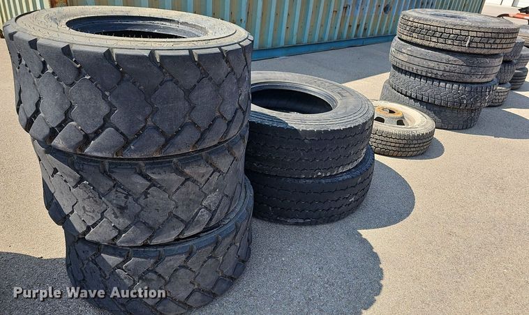 image for item NU9246 Approximately 30 tires