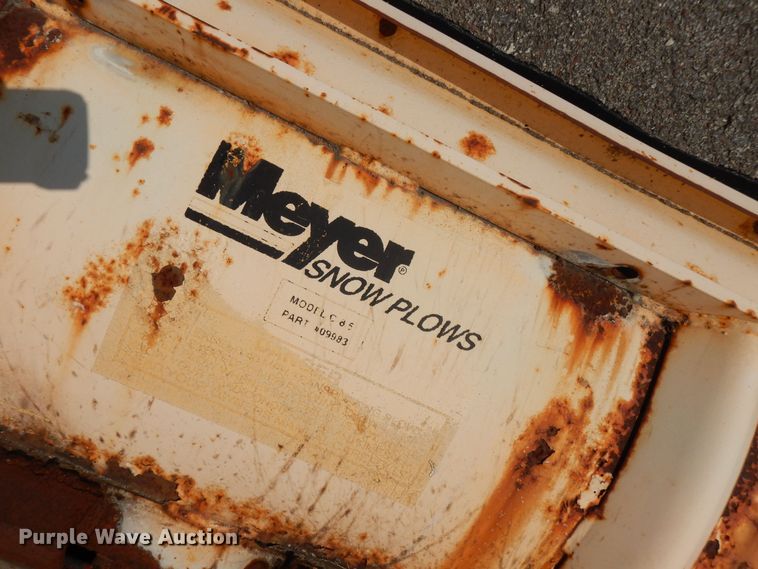 image for item NU9260 Meyers Snow Plows C85 skid steer snow plow