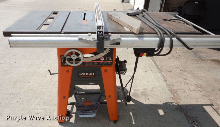 image for item NU9264 Ridgid TS360 table saw