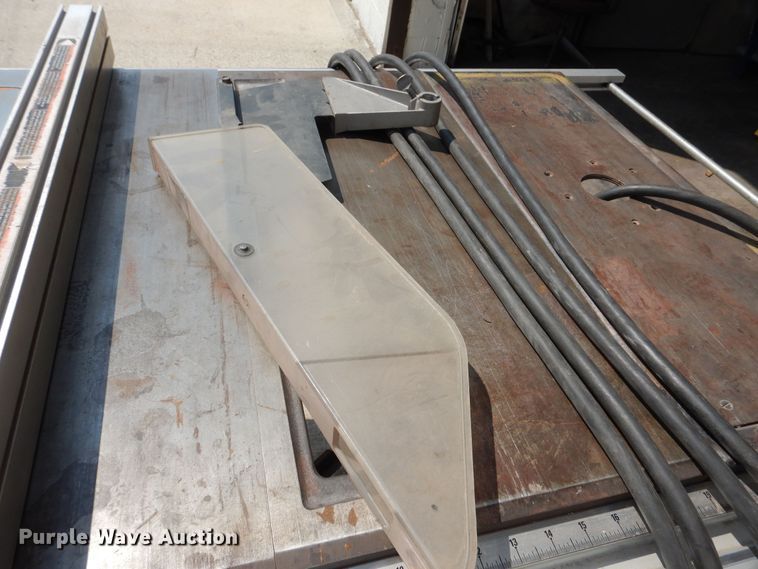 image for item NU9264 Ridgid TS360 table saw