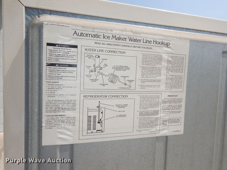 image for item NU9269 Whirlpool refrigerator