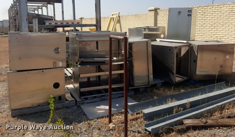 image for item OF9411 Approximately 18 stainless steel cabinets