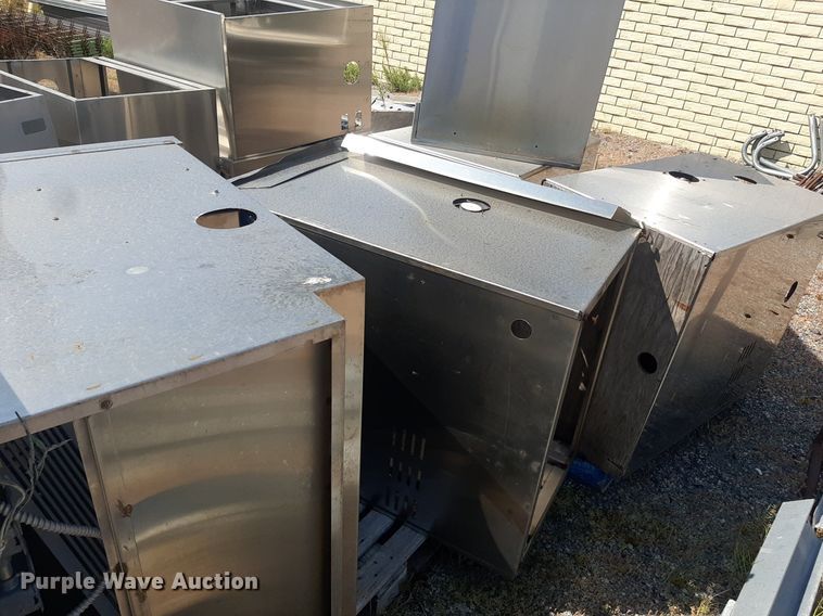 image for item OF9411 Approximately 18 stainless steel cabinets