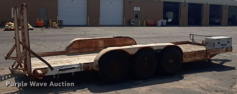 image for item OF9412 2001 Shop built  Equipment trailer