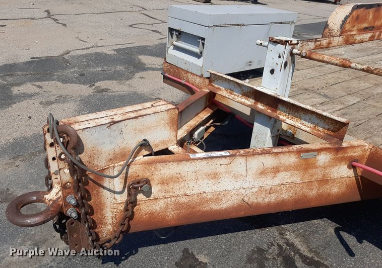 image for item OF9412 2001 Shop built  Equipment trailer