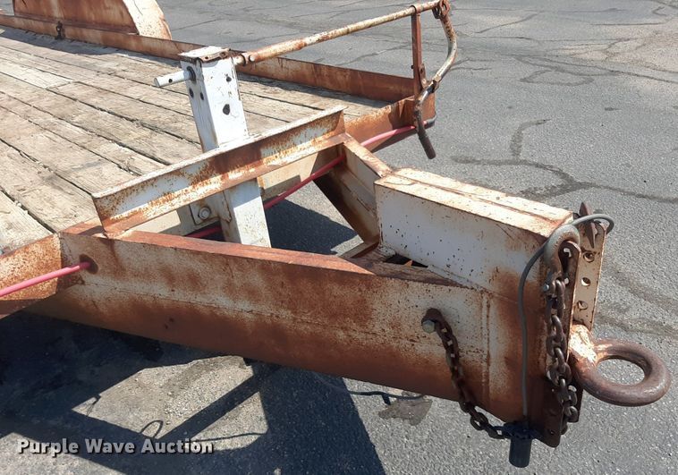 image for item OF9412 2001 Shop built  Equipment trailer