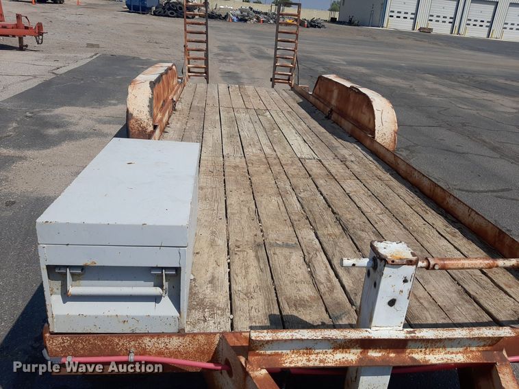 image for item OF9412 2001 Shop built  Equipment trailer