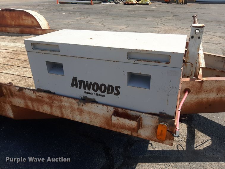 image for item OF9412 2001 Shop built  Equipment trailer