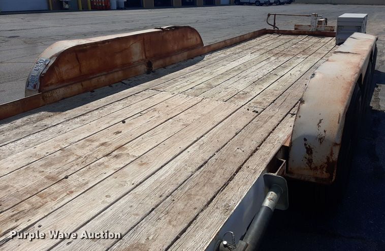 image for item OF9412 2001 Shop built  Equipment trailer