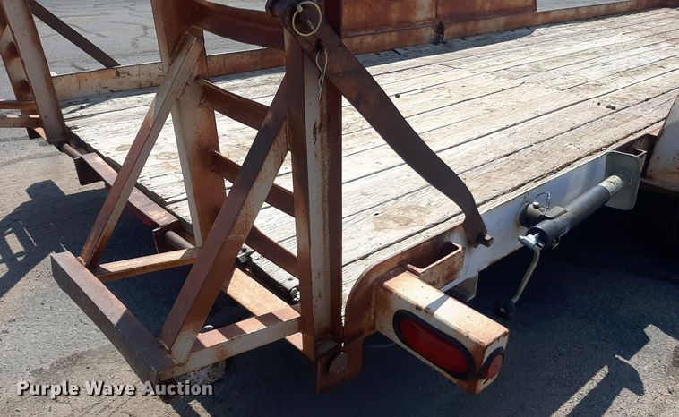 image for item OF9412 2001 Shop built  Equipment trailer