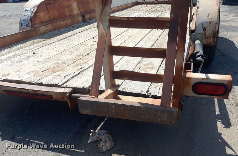 image for item OF9412 2001 Shop built  Equipment trailer