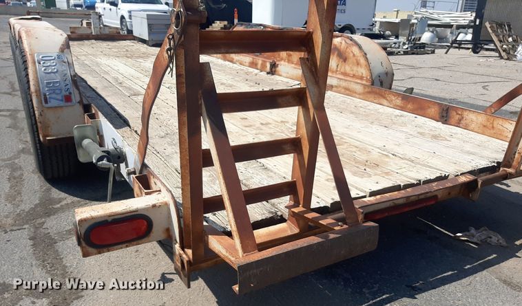 image for item OF9412 2001 Shop built  Equipment trailer